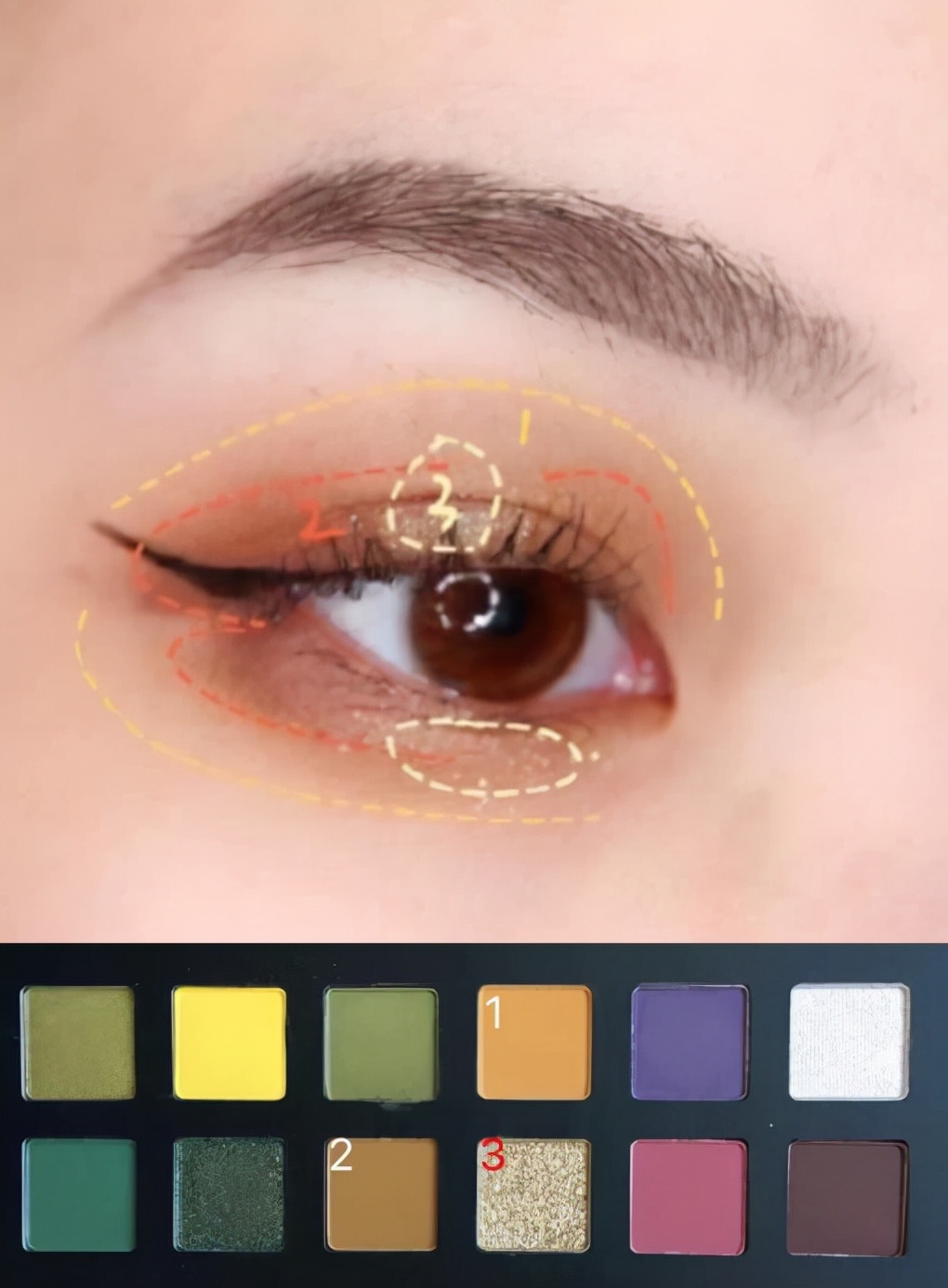 秋冬撩人眼妆,秋冬惊艳眼妆