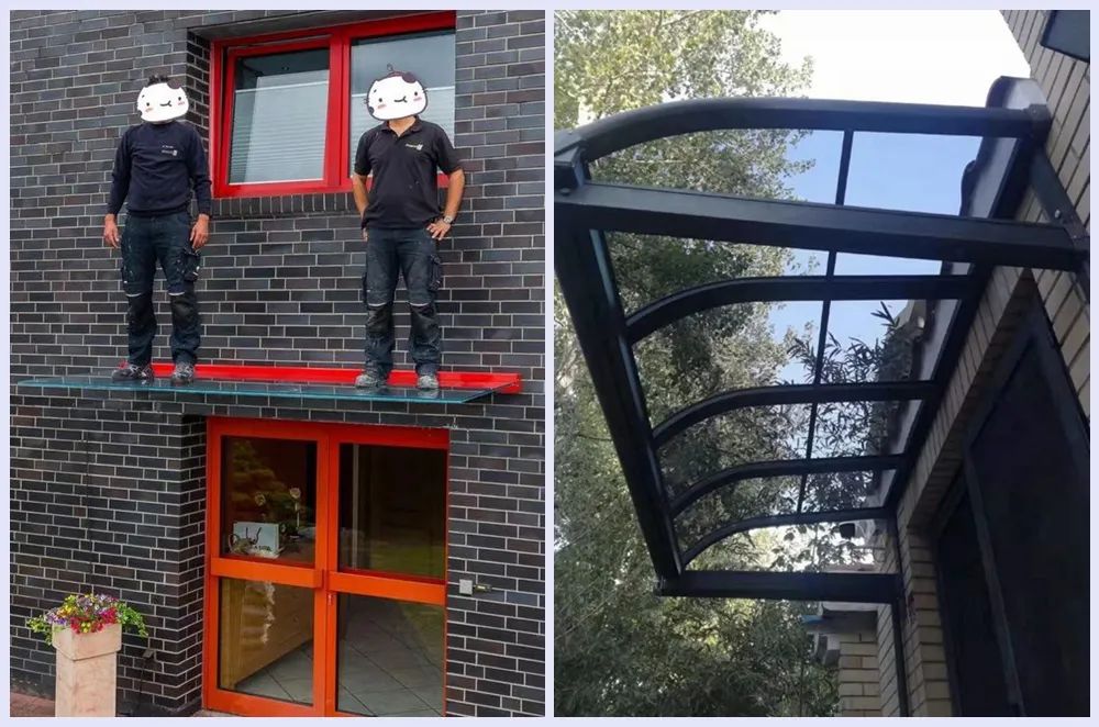 家用钢化玻璃雨棚,家用雨棚用多厚的玻璃