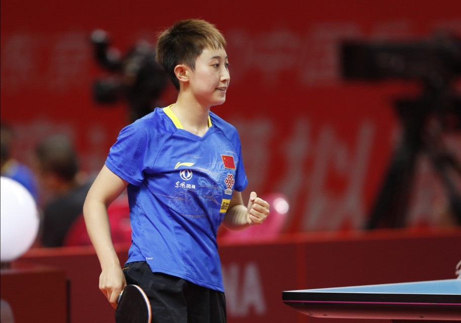 刘诗雯在奥运中的颜值排名,奥运模拟赛乒乓球女团完整版