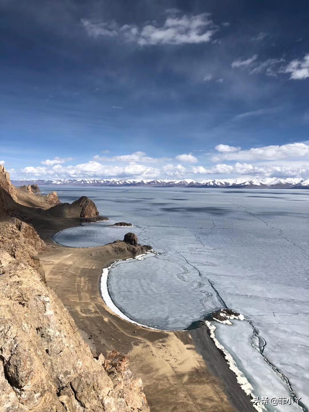 纳木措圣象天门,纳木措圣象天门全景图