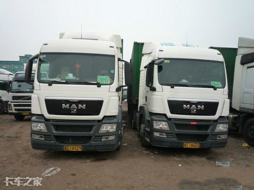 9年前那辆曼恩TGS重卡，饱经风霜依然能干粗活，很多配件还是原装