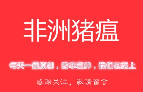 2019版《猪病学》“非洲猪瘟”篇（全文翻译，值得收藏）