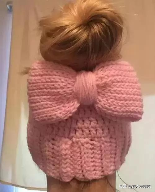 蝴蝶结的钩法教程全过程,金边蝴蝶结钩针详细教程图解