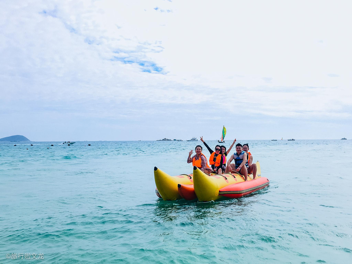 三亚的清晨和晚上,三亚的黄昏美不胜收