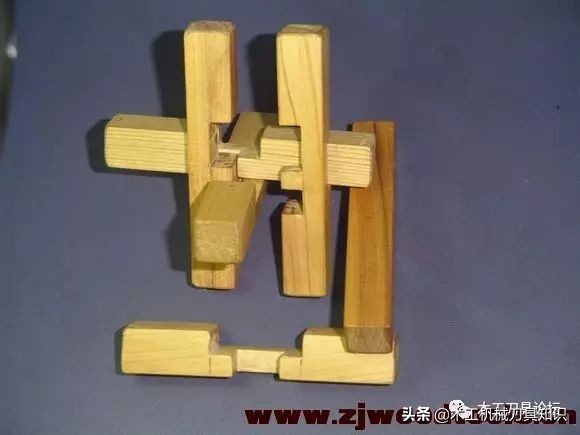 鲁班锁六柱印教程,鲁班锁四根怎么拼