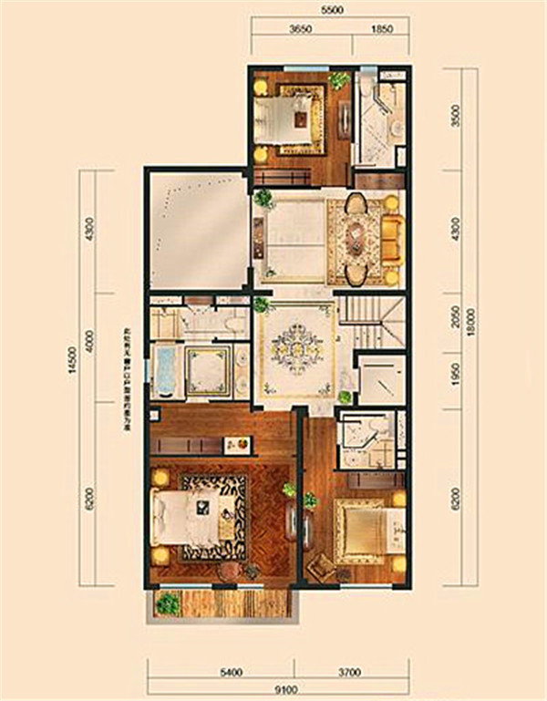 华润西山墅一期平面图,北京华润西山墅