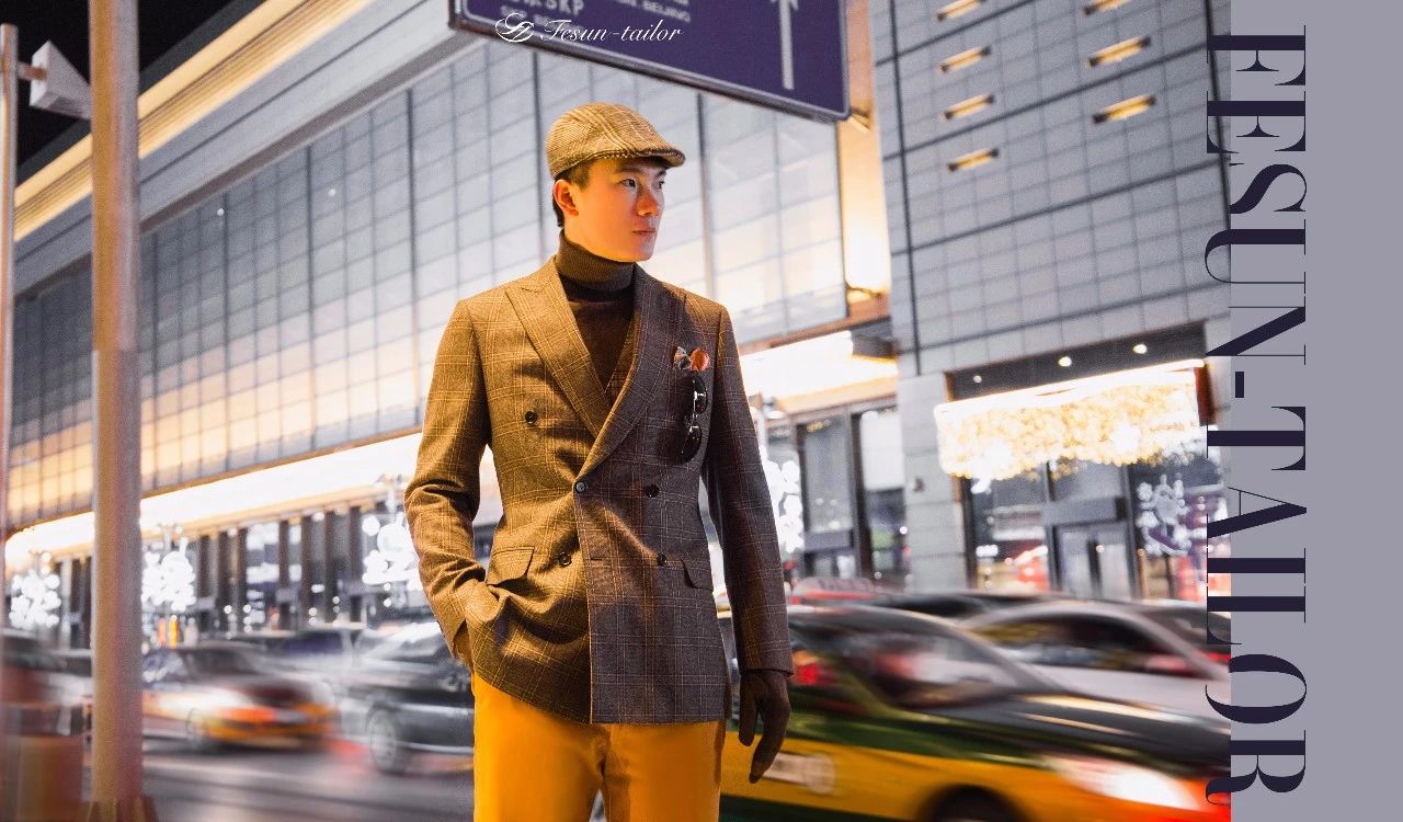 FESUN用“格纹”表达冬季绅装态度！