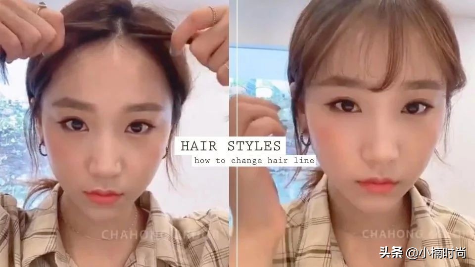 头发卷怎么变直小妙招不用药水,改变头发分线方向