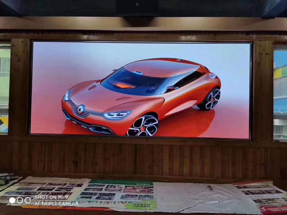 室内p2.5全彩高清显示屏价格,室内p2全彩led显示屏现场实拍