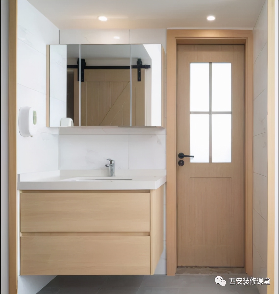 镜柜镜子怎么粘上去的,卫生间隐藏镜子的镜柜