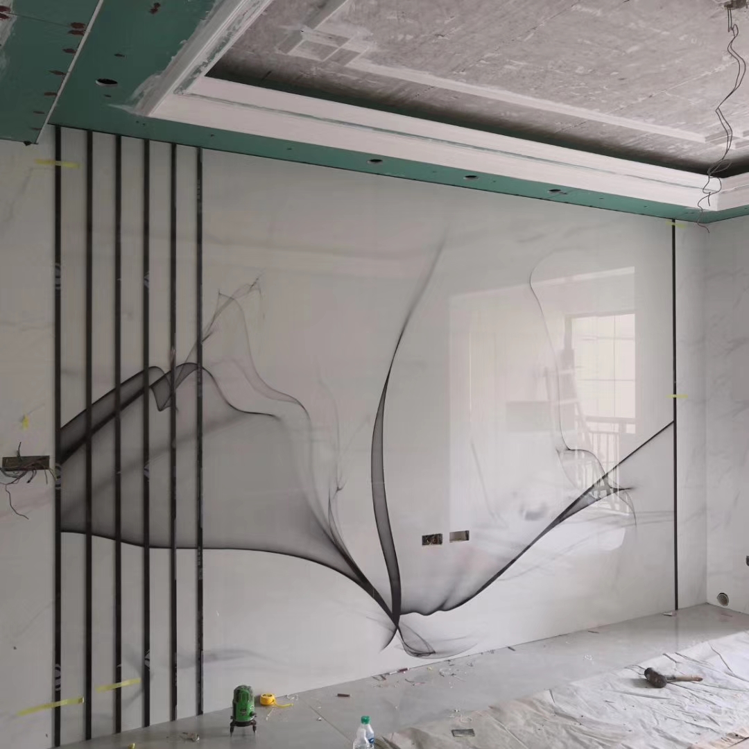 瓷砖和石材背景墙区别,瓷砖背景墙一般怎样装饰