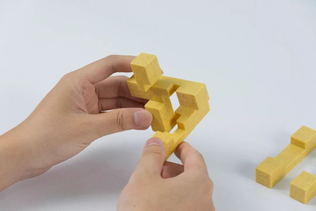 孔明锁六根锁的拼装方法,孔明锁圆形6根拼装法