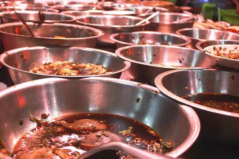 潮汕生腌生猛海鲜,潮汕生腌海鲜一口吃完