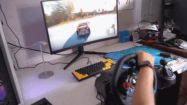 900度游戏方向盘,罗技g29方向盘测评