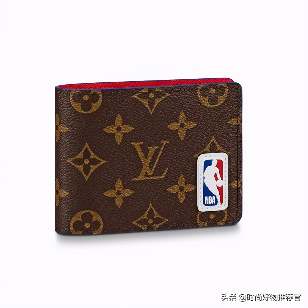 LV新包|NBA合作系列:篮网元素,红白蓝3色细节