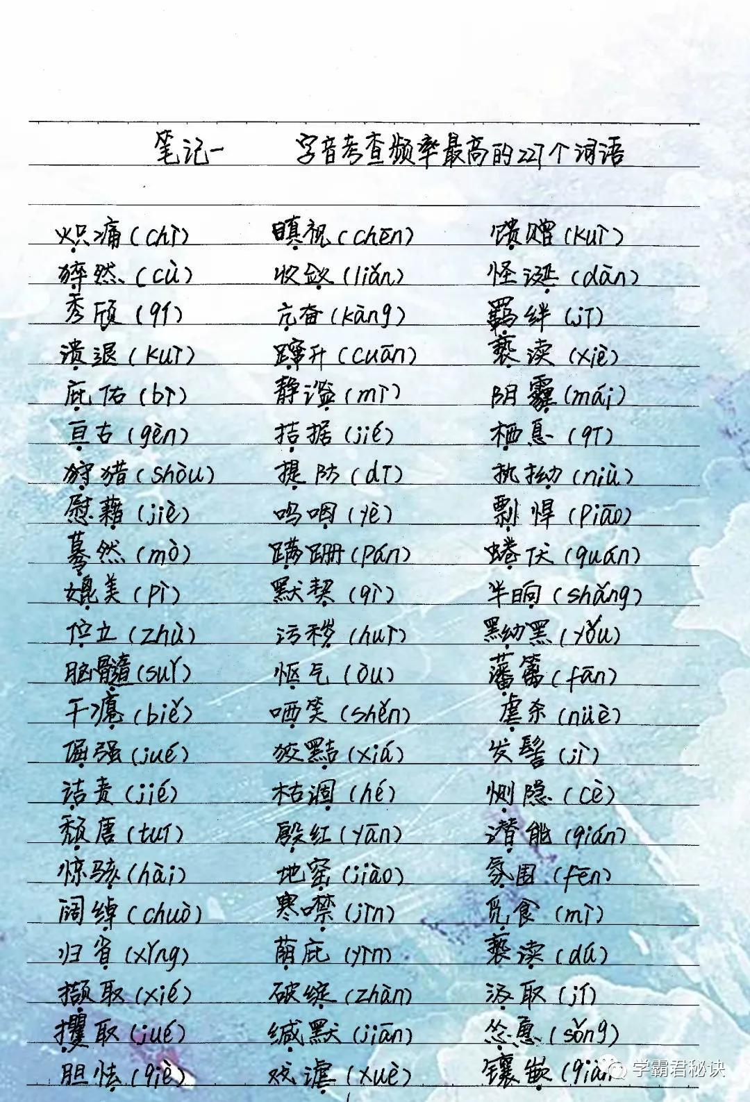 中考满分学霸经验分享,中考学霸秘籍出炉语文高分
