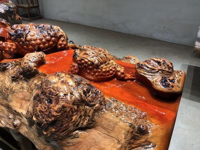 卓豪根雕茶桌价格,根雕茶桌100例