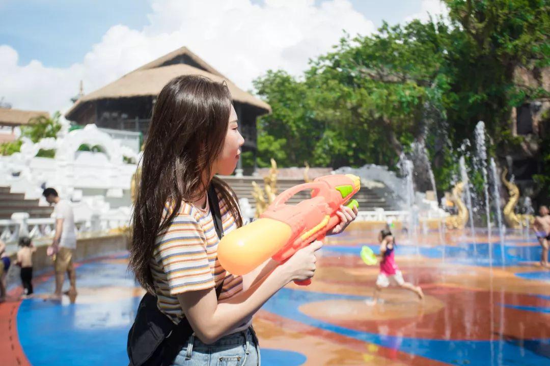 锦绣中华泼水节夜场心情,锦绣中华泼水节视频