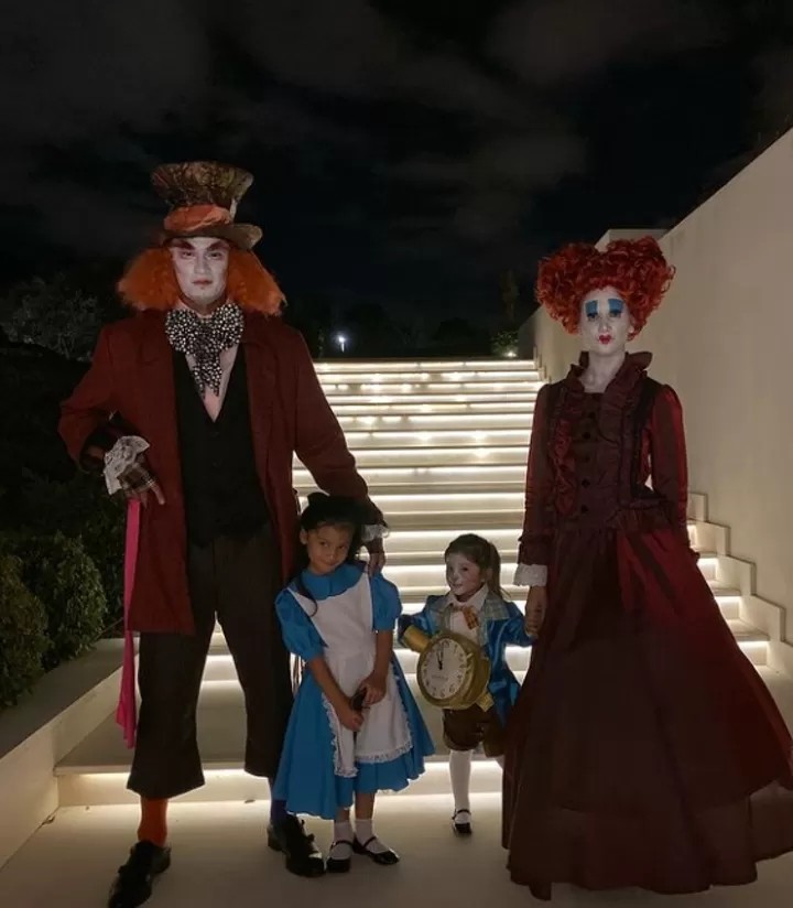 足球球星万圣节装扮,足球明星们的万圣节