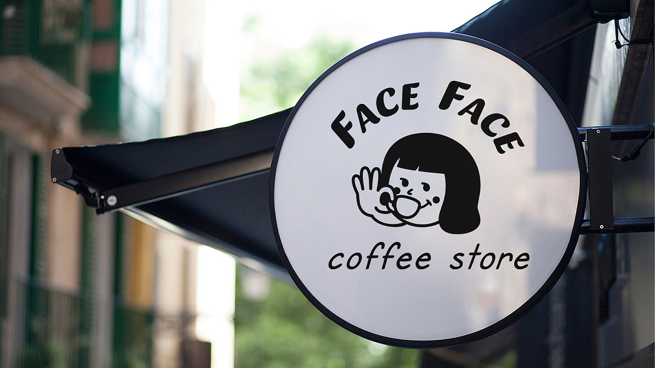 圆脸蛋儿咖啡品牌|这个IP设计有够可爱的