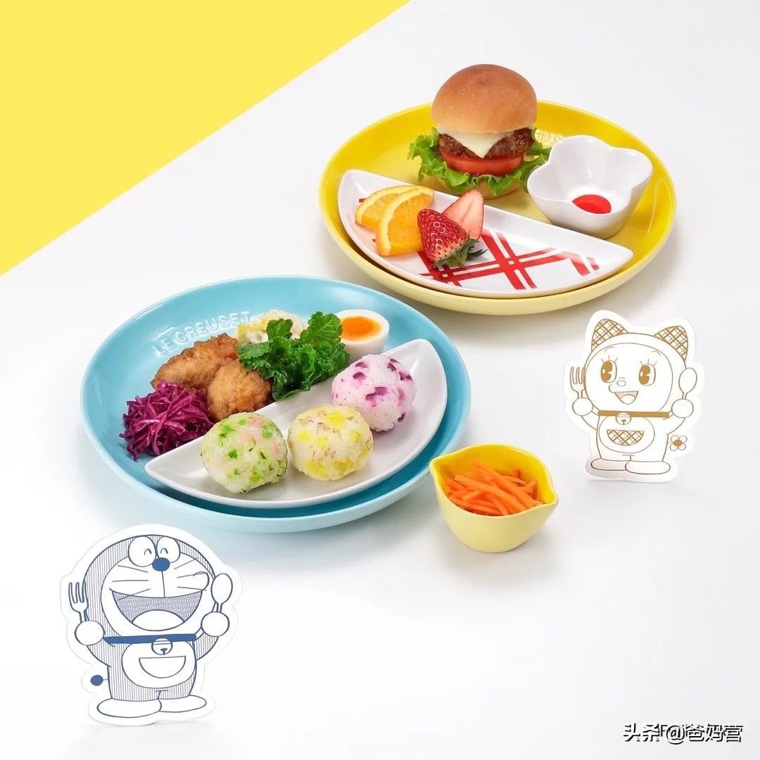 法国lecreaset珐琅铸铁锅价格,哆啦a梦联名款陶瓷锅