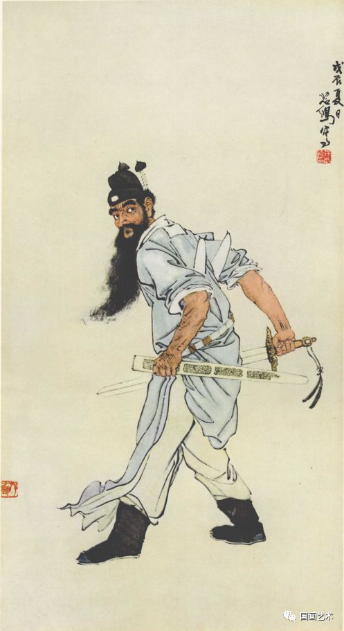 中国近代绘画大师徐悲鸿,徐悲鸿中国现代画坛的艺术巨匠