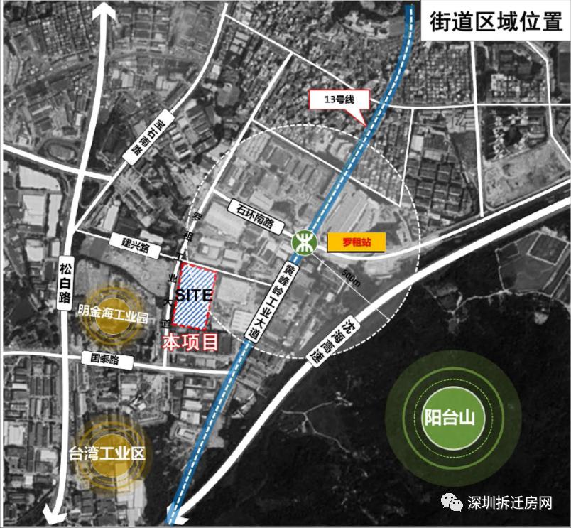 石岩上下屋及田心旧改最新进展,石岩新时代工业区旧改