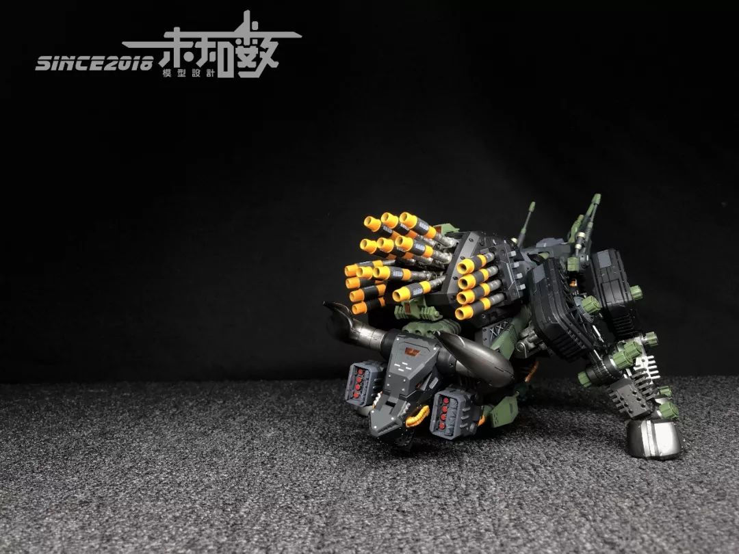 索斯机械兽长牙虎涂装,索斯机兽拼装视频合集