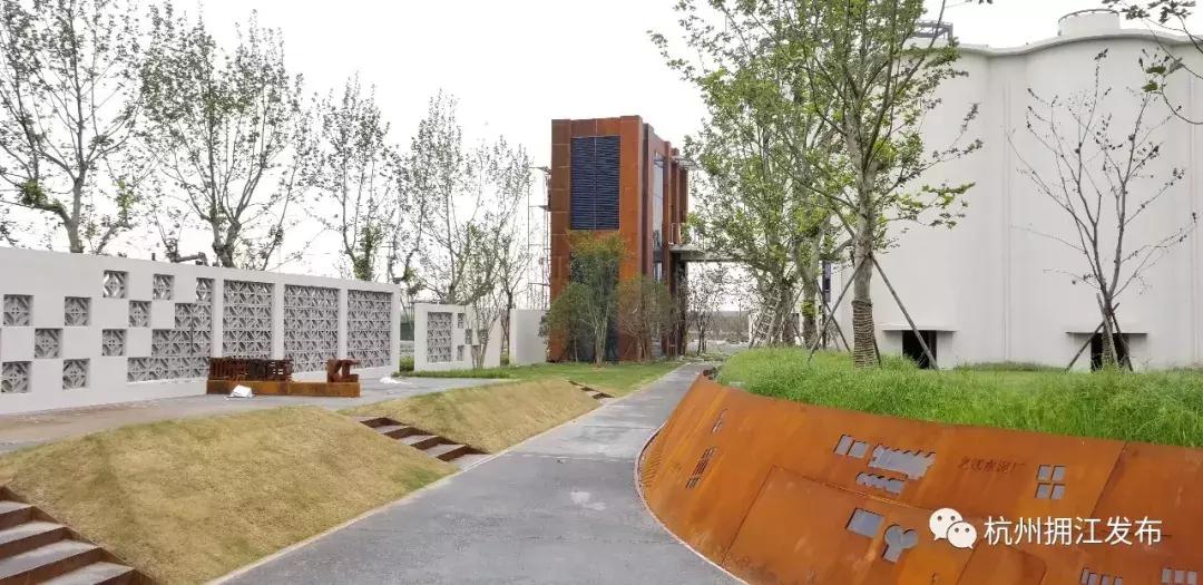 水泥厂大变样！滨江“西大门”的公园，预计下个月开园！
