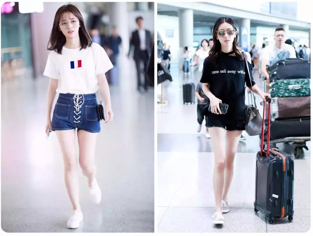 夏天穿蓝色短裤上衣穿什么好看,夏天哪几种短裤不要穿