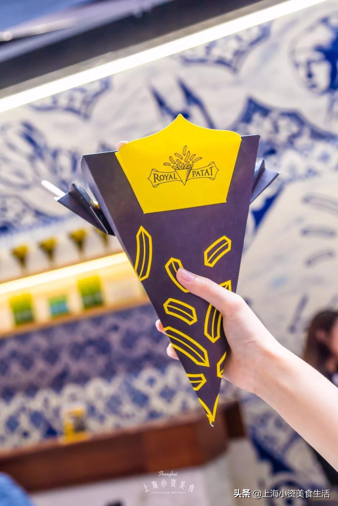 火遍ins荷兰国民大长腿薯条来了，一根要吃7口