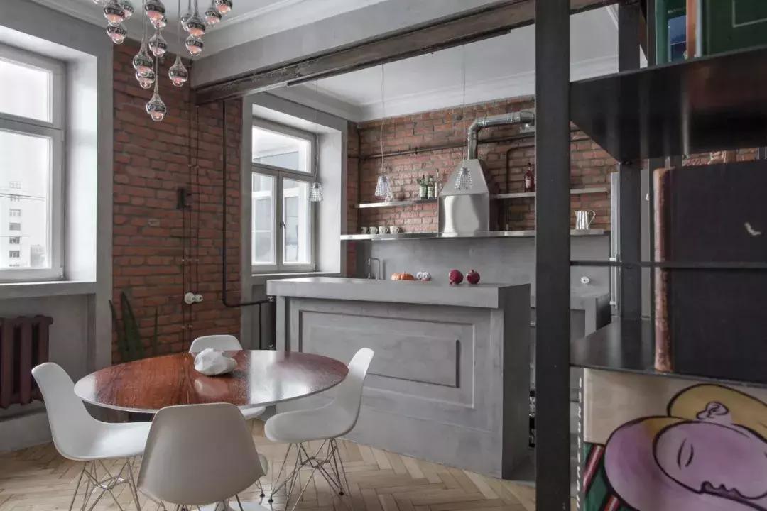 「布稀奇」裸砖墙这应用手法，除了糙汉子还有谁敢这么“裸”？