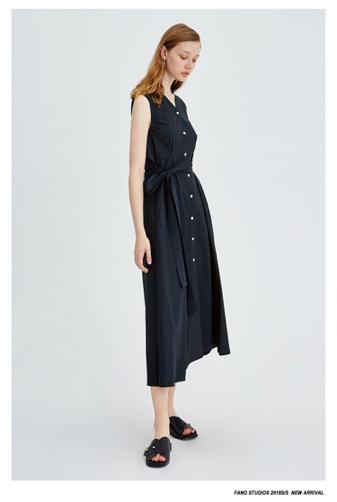 气质系带连衣裙,气质系带收腰连衣裙