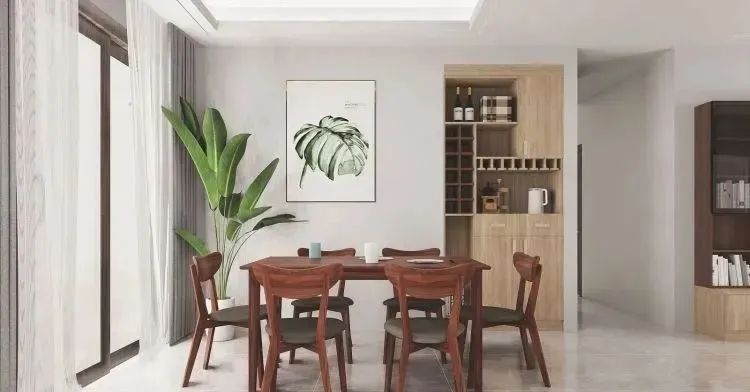 套内100平客餐厅装修效果,20人以上高端餐厅包间装修