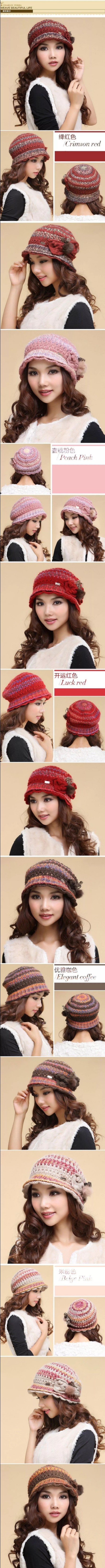 夏凉帽100款的钩织法钩花休闲款,钩针春款镂空花帽子教程下集