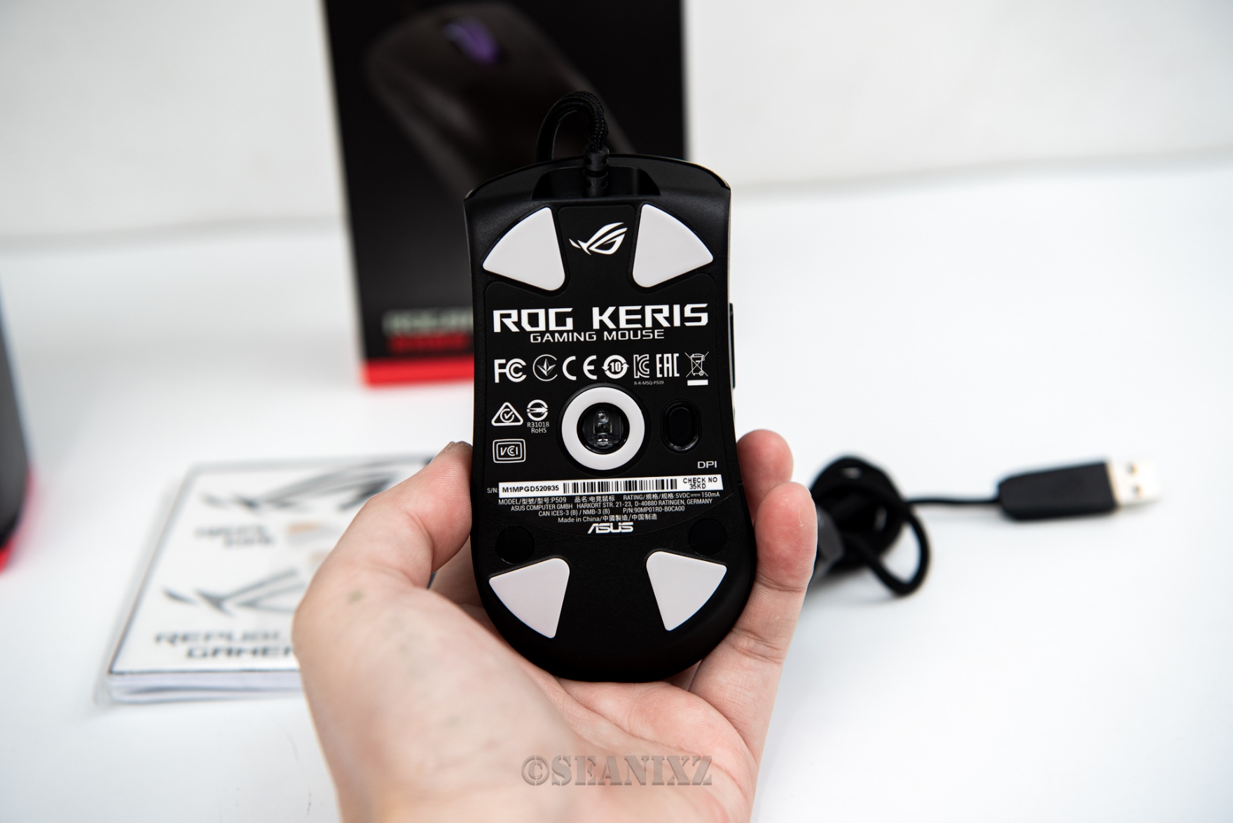 即插式微动鼠标,rog月刃无线鼠标适合大手吗