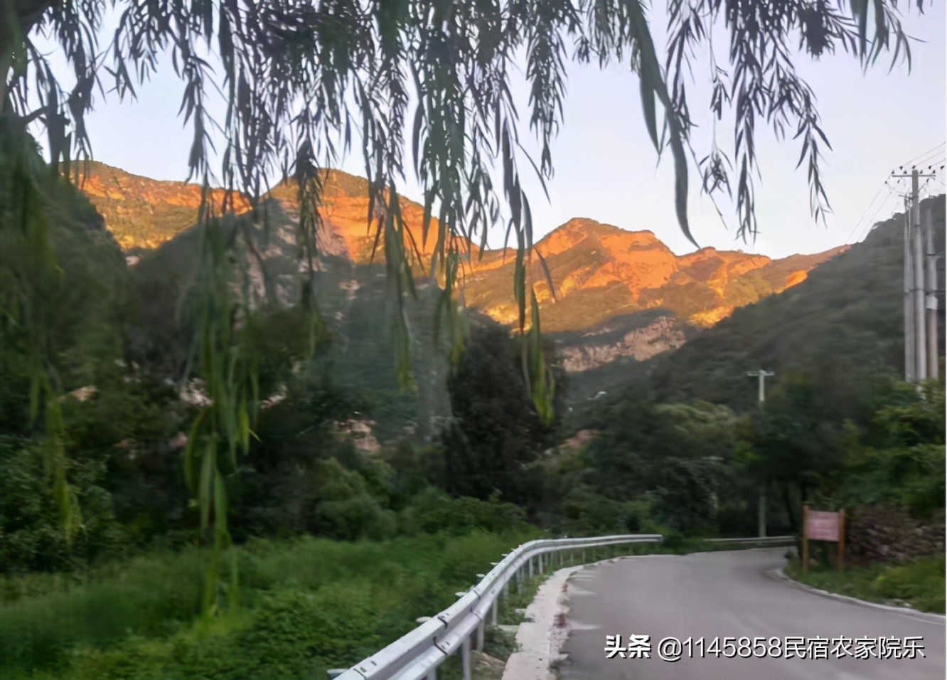 密云吉祥小寨,捧河湾风景区农家院