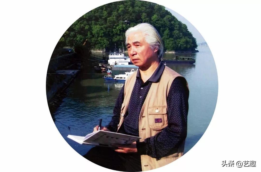 画家江枫作品,黄公望评价