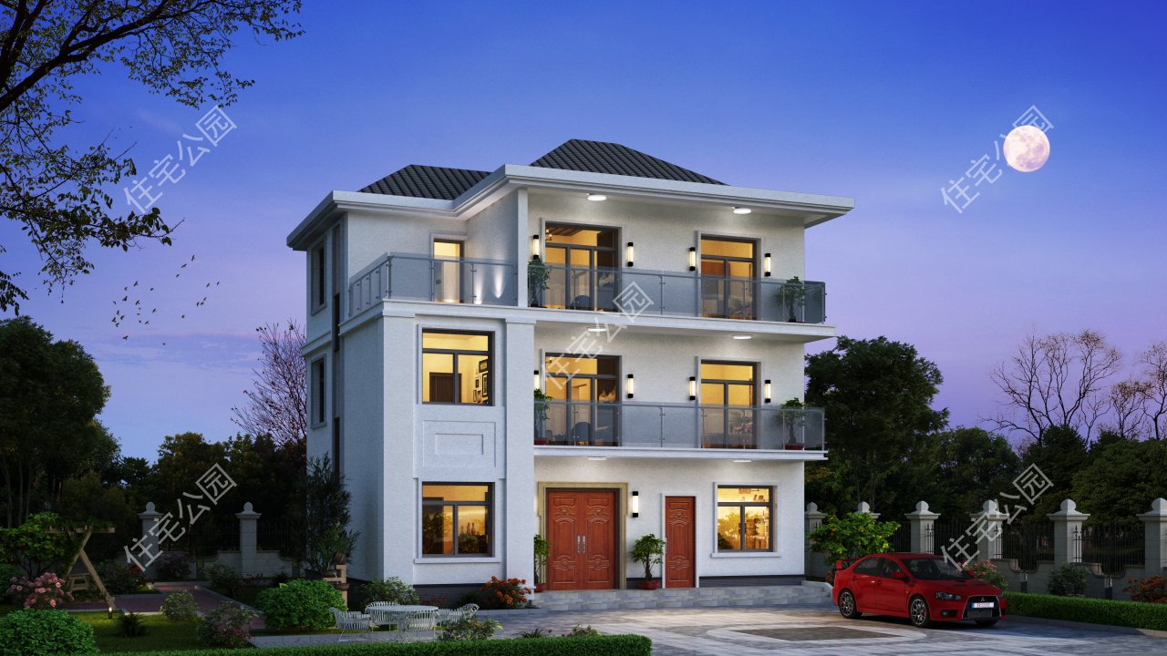 农村建一层房子图纸,农村建房哪种图纸最好