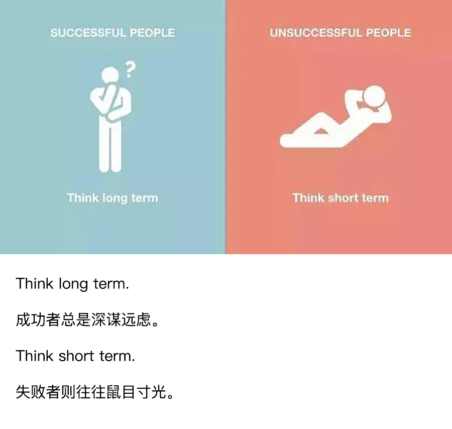 你为什么能成功的英文漫画,励志英文漫画