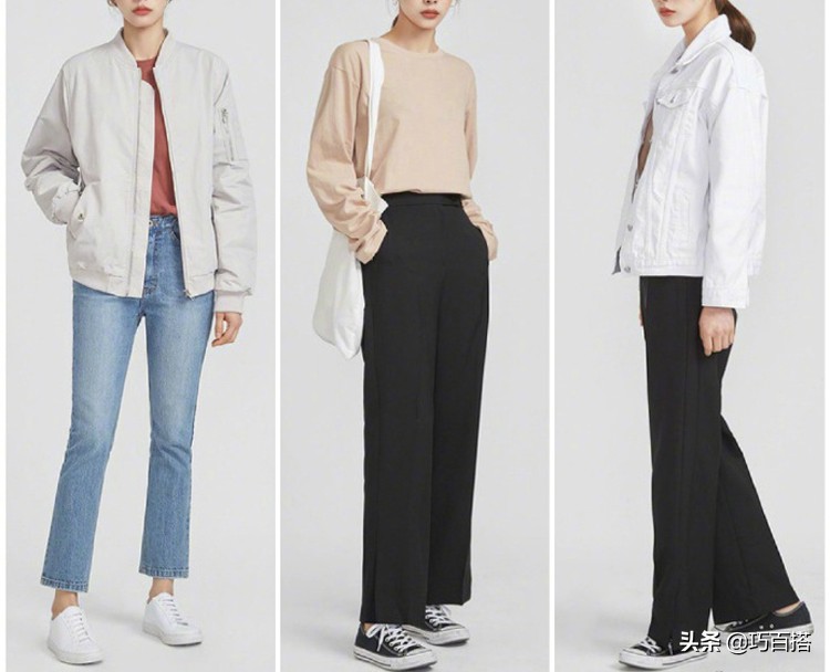 日常穿搭该怎么配色,18套清爽的休闲风穿搭