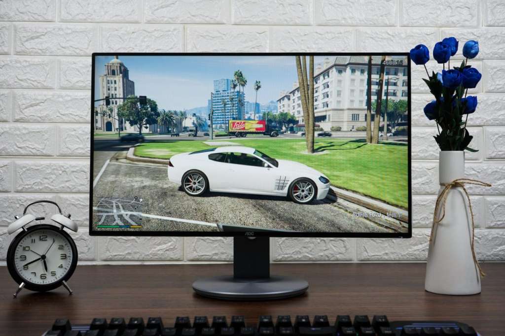 *击狙**U2417H，133%广色域四面微边入门专显AOCi2490PXZ评测报告