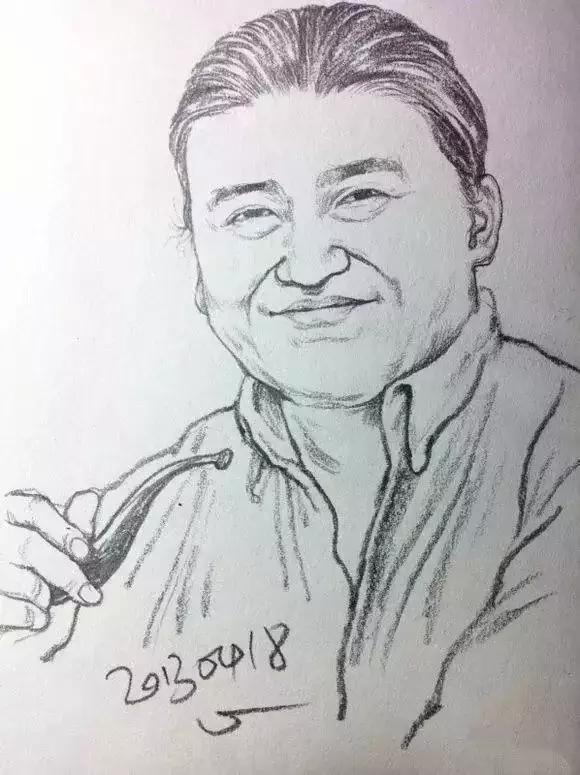 人物速写肖像画,速写是看一眼就能画出来的吗