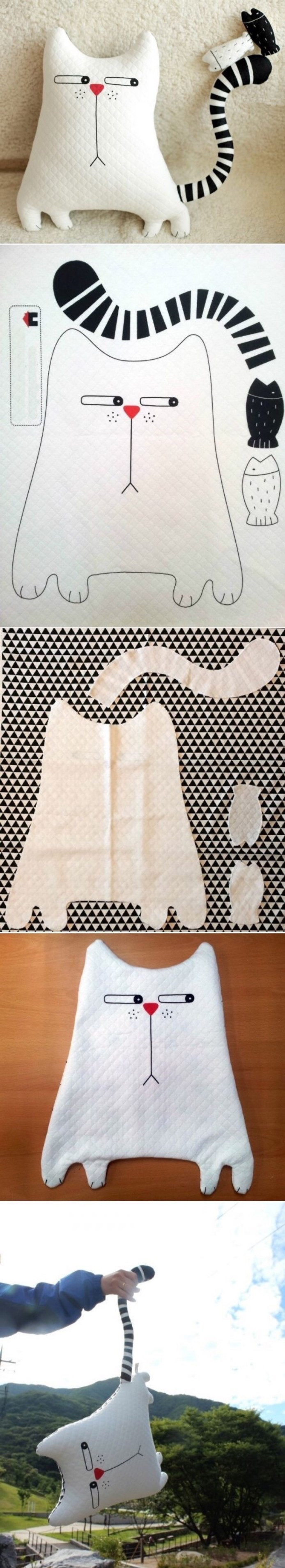 布艺小玩偶制作教程视频,格子布自制简单布艺小玩偶