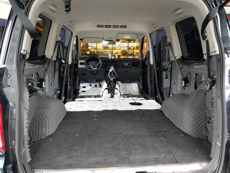 五菱宏光plus隔音实测多少分贝,杭州五菱宏光plus隔音