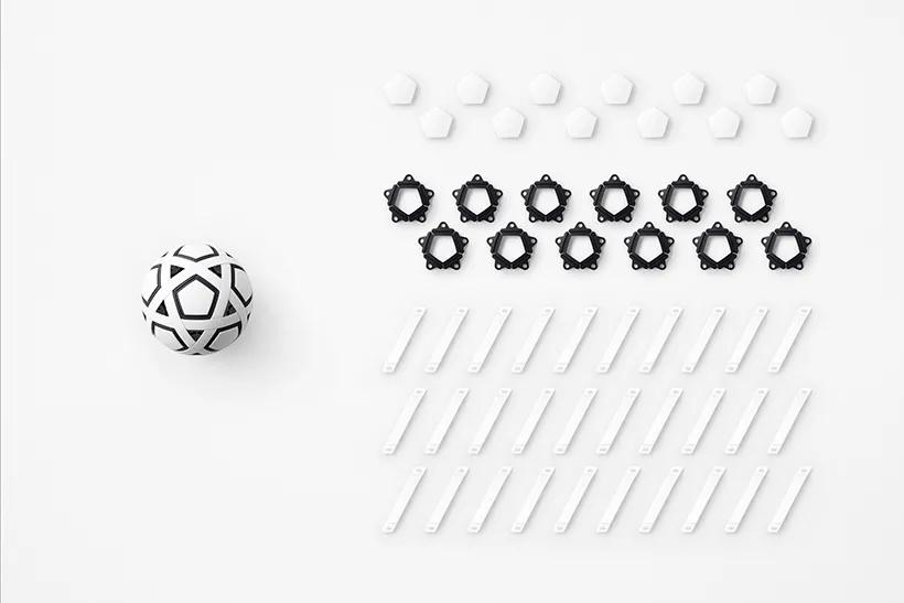 nendo佐藤大创新之作，一款不用充气的足球