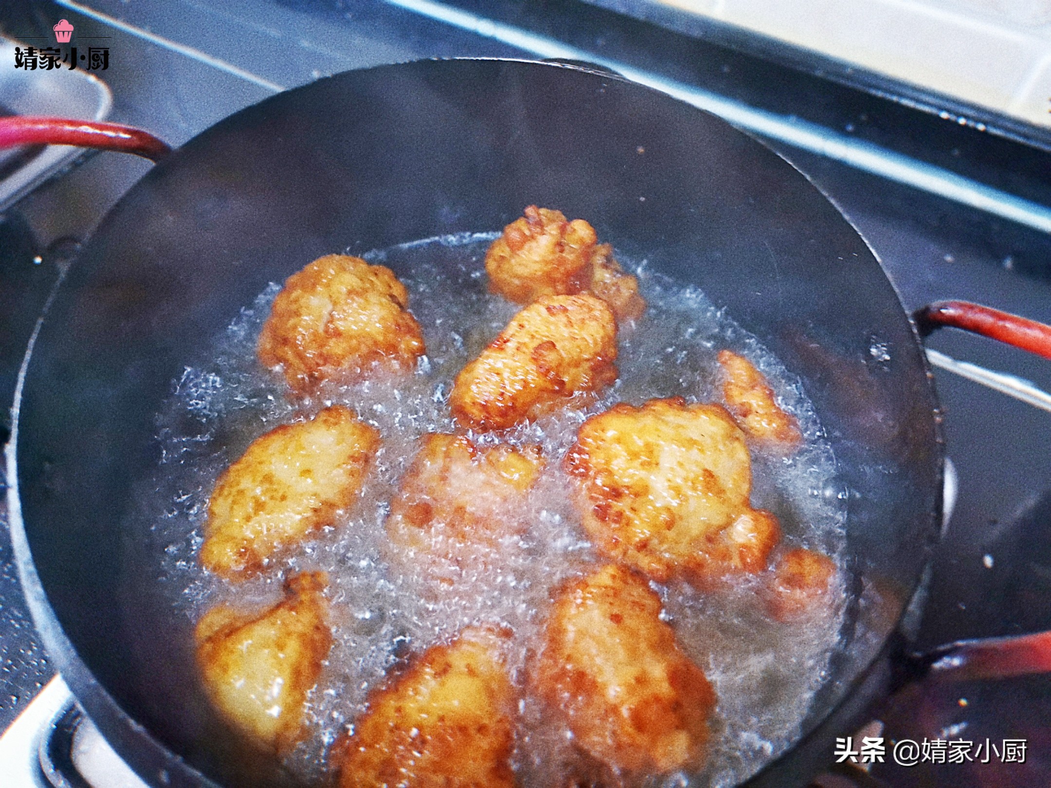 在家自制炸鸡块,自制炸鸡块儿童