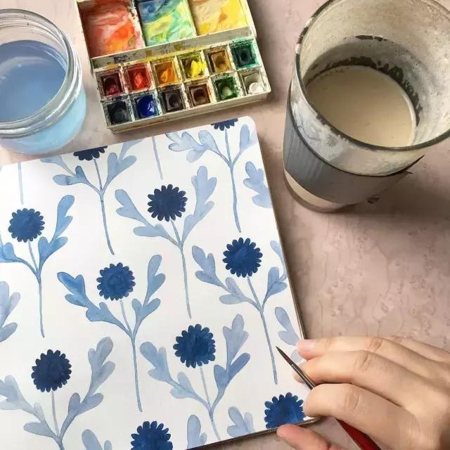 手残党零基础画,纹理画教程初学者