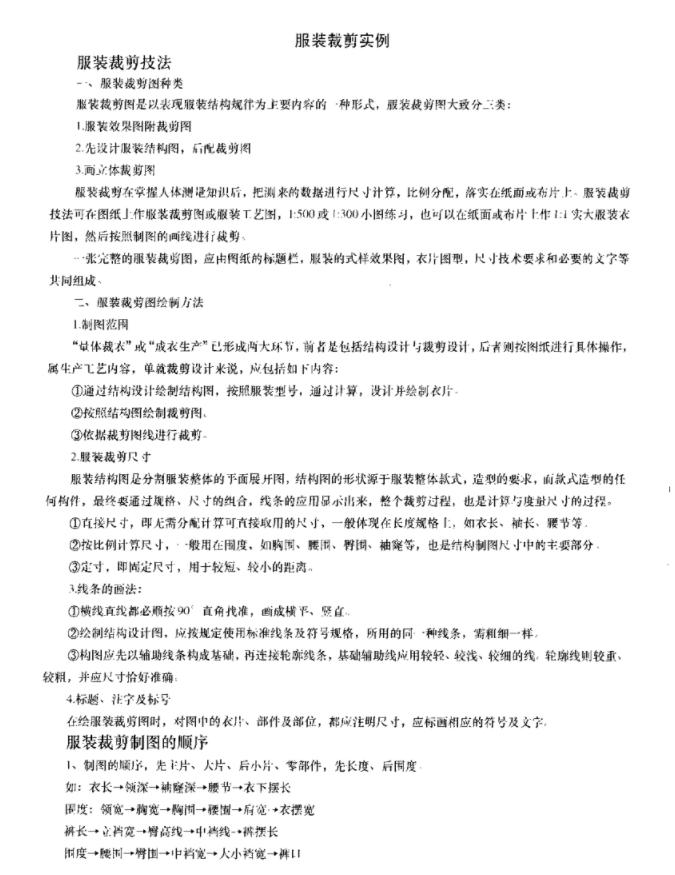 零基础如何学习服装裁剪,服装裁剪教程立体裁剪