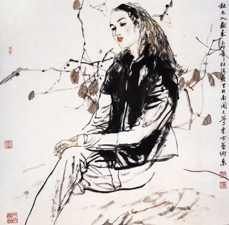 他从一个普通的美术编辑，到成就斐然的专业画家